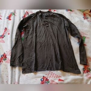 Cherokee Men's Long Sleeve Shirt - Dark Gray